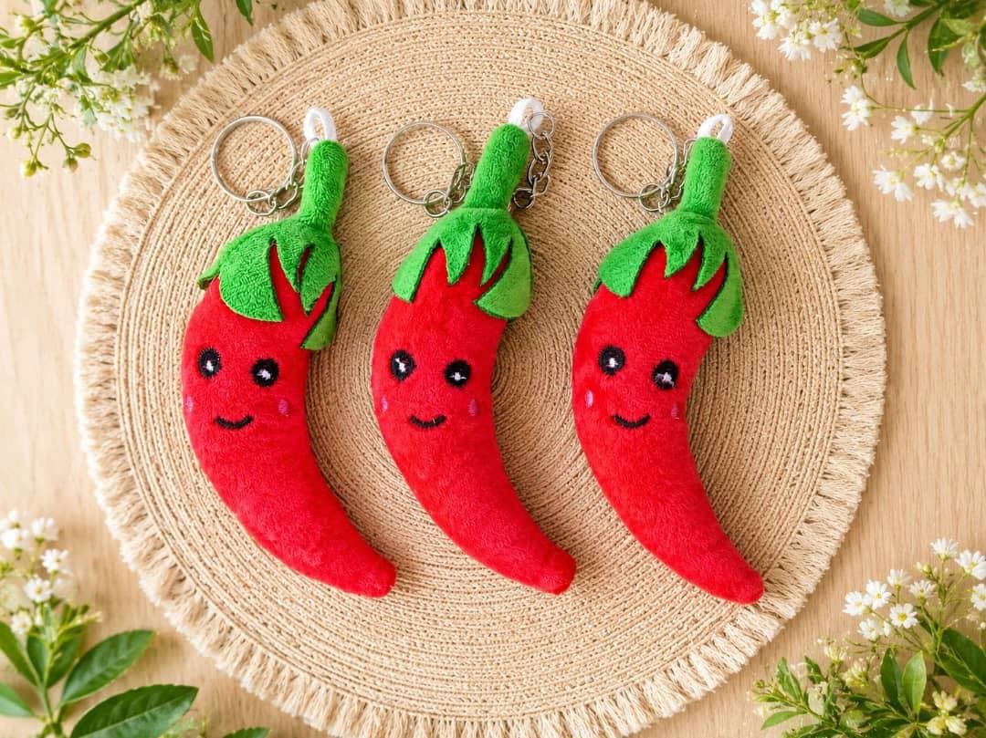 عروسک جاکلیدی فلفل 🌶️
